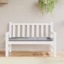 Gartenbankauflage Oxford-Stoff grau 120x50x7 cm von , Kissen für Stühle und Sofas - Ref: Foro24-361584, Preis: 21,16 €, Rabat...