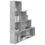 Plywood gray concrete shelf 155x24x160cm by vidaXL, Bookcases and shelves - Ref: Foro24-800661, Price: 67,87 €, Discount: %