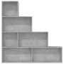 Plywood gray concrete shelf 155x24x160cm by vidaXL, Bookcases and shelves - Ref: Foro24-800661, Price: 67,87 €, Discount: %