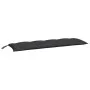 Cojín de banco de jardín tela Oxford negro 150x50x7 cm de , Cojines para sillas y sofás - Ref: Foro24-361609, Precio: 31,69 €...