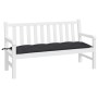 Garden bench cushion Oxford fabric black 150x50x7 cm by , Cushions for chairs and sofas - Ref: Foro24-361609, Price: 32,05 €,...