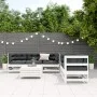 6-piece garden furniture set with solid white pine wood cushions by , Garden sets - Ref: Foro24-3250809, Price: 522,83 €, Dis...