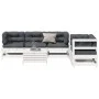 6-piece garden furniture set with solid white pine wood cushions by , Garden sets - Ref: Foro24-3250809, Price: 522,83 €, Dis...