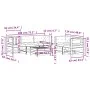 6-teiliges Gartenmöbel-Set mit Kissen aus massivem Weißkiefernholz von , Gartensets - Ref: Foro24-3250809, Preis: 523,17 €, R...