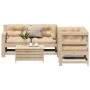 5-teiliges Gartenmöbel-Set mit Kissen aus massivem Kiefernholz von , Gartensets - Ref: Foro24-3250816, Preis: 543,16 €, Rabat...