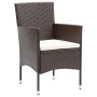 Garden dining chairs 2 units brown synthetic rattan by , Garden chairs - Ref: Foro24-318496, Price: 142,13 €, Discount: %