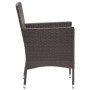 Garden dining chairs 2 units brown synthetic rattan by , Garden chairs - Ref: Foro24-318496, Price: 142,13 €, Discount: %