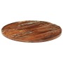 Tablero de mesa redondo madera maciza reciclada Ø 80x2,5 cm