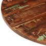 Tablero de mesa redondo madera maciza reciclada Ø 80x2,5 cm