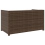 5-teiliges Gartenmöbel-Set und braune Kissen aus synthetischem Rattan von vidaXL, Gartensets - Ref: Foro24-48133, Preis: 281,...