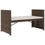 5-teiliges Gartenmöbel-Set und braune Kissen aus synthetischem Rattan von vidaXL, Gartensets - Ref: Foro24-48133, Preis: 281,...