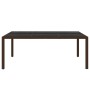 Garden dining set 11 pieces brown synthetic rattan by , Garden sets - Ref: Foro24-3095932, Price: 867,07 €, Discount: %