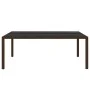 Garden dining set 11 pieces brown synthetic rattan by , Garden sets - Ref: Foro24-3095932, Price: 861,58 €, Discount: %