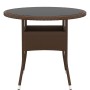 Garten-Bistro-Set 3-teilig PE-Rattan braun gehärtetes Glas von , Gartensets - Ref: Foro24-3095905, Preis: 232,59 €, Rabatt: %