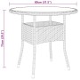 Garten-Bistro-Set 3-teilig PE-Rattan braun gehärtetes Glas von , Gartensets - Ref: Foro24-3095905, Preis: 232,59 €, Rabatt: %