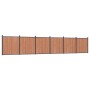Brown WPC fence panel 1045x186 cm by , fence panels - Ref: Foro24-3282803, Price: 2,00 €, Discount: %