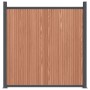 Brown WPC fence panel 1045x186 cm by , fence panels - Ref: Foro24-3282803, Price: 2,00 €, Discount: %