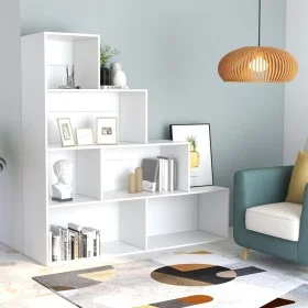 White plywood shelf/divider 155x24x160 cm by vidaXL, Bookcases and shelves - Ref: Foro24-800657, Price: 80,60 €, Discount: %
