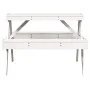Picknicktisch aus massivem weißem Kiefernholz, 105 x 134 x 75 cm von , Gartentische - Ref: Foro24-832568, Preis: 117,24 €, Ra...