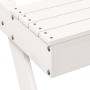 Picknicktisch aus massivem weißem Kiefernholz, 105 x 134 x 75 cm von , Gartentische - Ref: Foro24-832568, Preis: 131,66 €, Ra...