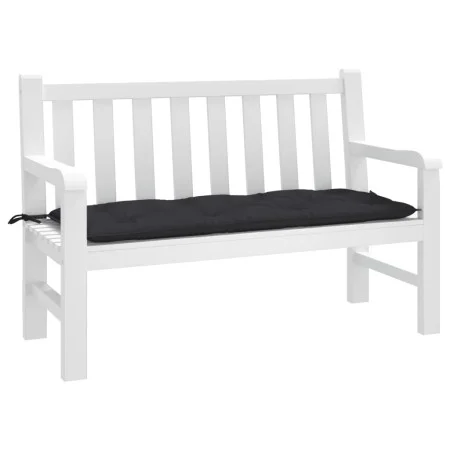 Gartenbankauflage Oxford-Stoff schwarz 120x50x7 cm von , Kissen für Stühle und Sofas - Ref: Foro24-361590, Preis: 28,19 €, Ra...