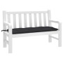 Gartenbankauflage Oxford-Stoff schwarz 120x50x7 cm von , Kissen für Stühle und Sofas - Ref: Foro24-361590, Preis: 28,41 €, Ra...