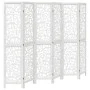 White Paulownia solid wood 6-panel dividing screen by , Room dividers - Ref: Foro24-358746, Price: 164,29 €, Discount: %