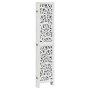 Biombo separador de 6 paneles madera maciza Paulownia blanco de , Divisores de ambientes - Ref: Foro24-358746, Precio: 191,08...