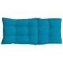 2 Stück Stuhlkissen mit hoher Rückenlehne, hellblauer Oxford-Stoff von , Kissen für Stühle und Sofas - Ref: Foro24-377614, Pr...