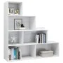 Plywood white glossy shelf 155x24x160cm by vidaXL, Bookcases and shelves - Ref: Foro24-800663, Price: 79,24 €, Discount: %