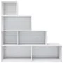 Plywood white glossy shelf 155x24x160cm by vidaXL, Bookcases and shelves - Ref: Foro24-800663, Price: 79,24 €, Discount: %
