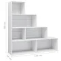 Plywood white glossy shelf 155x24x160cm by vidaXL, Bookcases and shelves - Ref: Foro24-800663, Price: 79,24 €, Discount: %