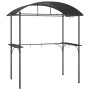 Cenador barbacoa estante lateral acero antracita 220x115x230 cm de , Carpas y cenadores - Ref: Foro24-360138, Precio: 237,70 ...