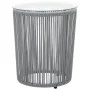 Set Gartentisch und Stühle 3-teilig und Kissen PE Rattangrau von vidaXL, Gartensets - Ref: Foro24-48140, Preis: 226,27 €, Rab...