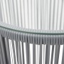 Set Gartentisch und Stühle 3-teilig und Kissen PE Rattangrau von vidaXL, Gartensets - Ref: Foro24-48140, Preis: 185,25 €, Rab...