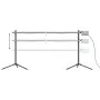 Juego de barbacoa automática y bandeja acero inoxidable by , Barbecues - Ref: Foro24-3152096, Price: 308,33 €, Discount: %