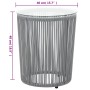 Set Gartentisch und Stühle 3-teilig und Kissen PE Rattangrau von vidaXL, Gartensets - Ref: Foro24-48140, Preis: 185,25 €, Rab...