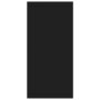 Aparador de madera contrachapada negro 88x30x65 cm de vidaXL, Aparadores - Ref: Foro24-800685, Precio: 106,83 €, Descuento: %
