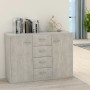 Aparador de madera contrachapada gris hormigón 60x30x70 cm de vidaXL, Aparadores - Ref: Foro24-800688, Precio: 104,93 €, Desc...