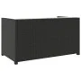 Set muebles de jardín 5 piezas y cojines ratán sintético negro de vidaXL, Conjuntos de jardín - Ref: Foro24-48132, Precio: 27...