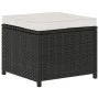 5-teiliges Gartenmöbel-Set und schwarze synthetische Rattankissen von vidaXL, Gartensets - Ref: Foro24-48132, Preis: 279,17 €...