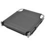 Folding lounger with head cushion and adjustable backrest gray by , Loungers - Ref: Foro24-44295, Price: 64,01 €, Discount: %