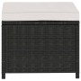 5-teiliges Gartenmöbel-Set und schwarze synthetische Rattankissen von vidaXL, Gartensets - Ref: Foro24-48132, Preis: 281,54 €...
