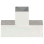 Conectores de postes en T 4 uds metal galvanizado 91x91 mm de , Postes de cerca - Ref: Foro24-145472, Precio: 75,00 €, Descue...