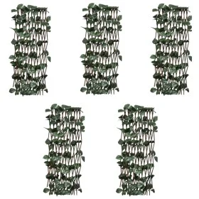 Willow trellis fences 5 pcs artificial leaves 180x60 cm by , fence panels - Ref: Foro24-147752, Price: 45,54 €, Discount: %