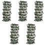 Willow trellis fences 5 pcs artificial leaves 180x60 cm by , fence panels - Ref: Foro24-147752, Price: 45,82 €, Discount: %