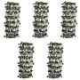 Willow trellis fences 5 pcs artificial leaves 180x60 cm by , fence panels - Ref: Foro24-147752, Price: 45,54 €, Discount: %