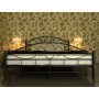 Cama de metal negro con colchón 180x200 cm de , Camas y somieres - Ref: Foro24-270708, Precio: 585,45 €, Descuento: %