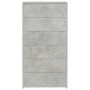 Concrete gray plywood sideboard with 6 drawers 50x34x96cm by vidaXL, Sideboards - Ref: Foro24-800670, Price: 93,85 €, Discoun...