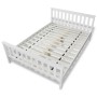 Bett aus massivem Kiefernholz mit Matratze 140x200 cm von , Betten und Lattenroste - Ref: Foro24-271808, Preis: 629,62 €, Rab...